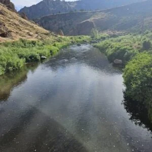 Smith Mtn Bridge water scene