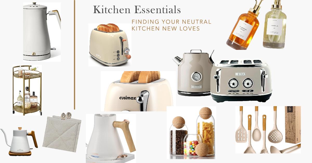 Kitchen Essentials - neutral kitchen