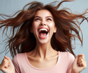 Excited Hair Day
