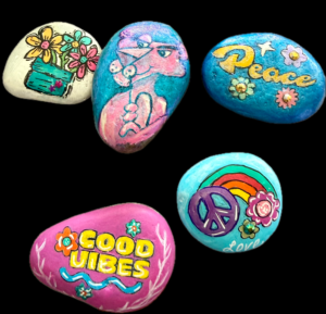 Tam's spring painted rocks