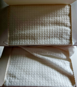 Clean Skin Club (top) and Kirkland Dry Skin Towels (bottom)