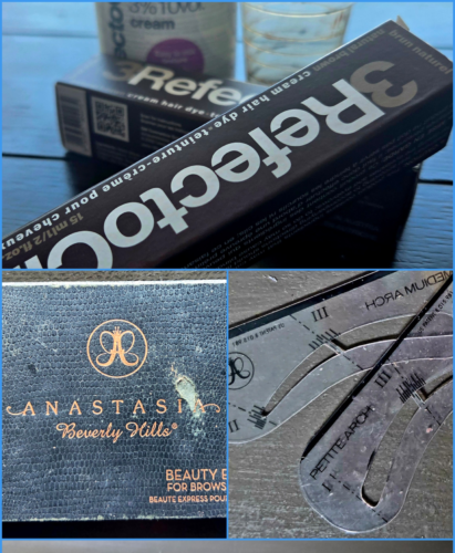 Brows from RefectoCil to Anastasia Beverly Hills (ABH)